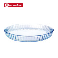 Round Glass Baking Dish Pan Glass Pie Plate